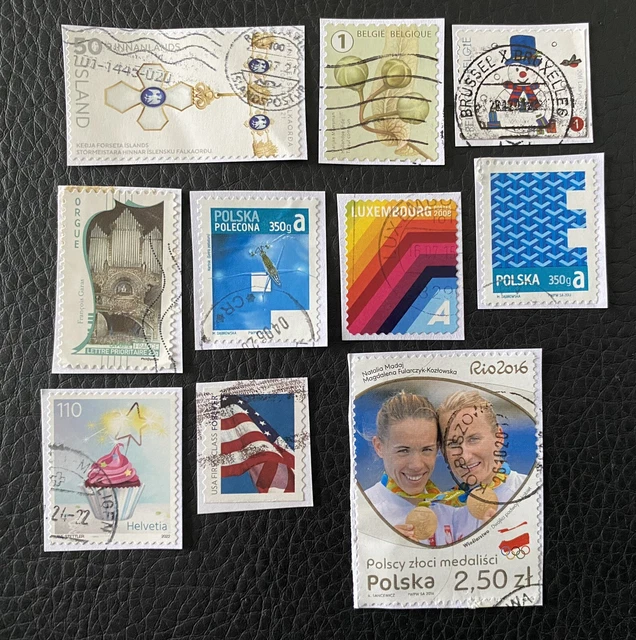 LOT DE TIMBRES thématique sur les champignons oblitéré EUR 3,00