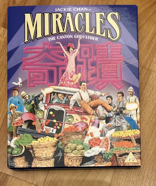 JACKIE CHAN - MIRACLES Blu-ray 88Films Limited Slipcover & Booklet ANITA MUI