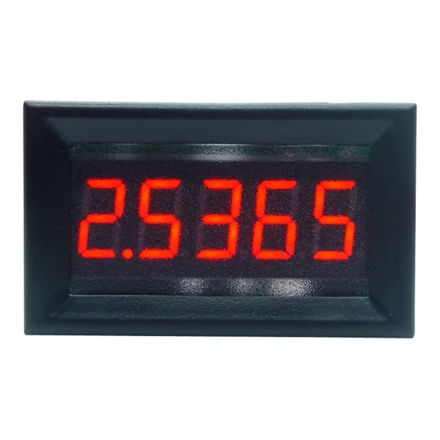 5 Digit Current Meter Tester for  0-5.0000mA (5mA) 0.36" LED Red Display Panel