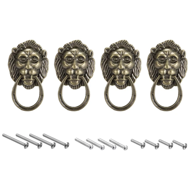 Drawer Knobs, 1.93" Dresser Handle Cupboard Pull for Furniture Part, 4Pcs Bronze