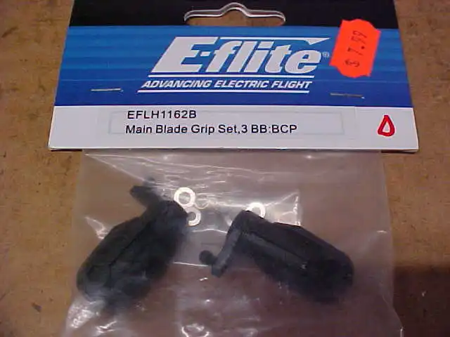 E-Flite Eflh1162B = Main Blade Grip Set, 3 Bb : Bcp (New)