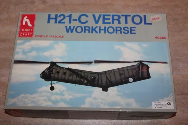 HobbyCraft HC2302 H21-C Vertol Workhorse 1:72 NEU OVP RAR