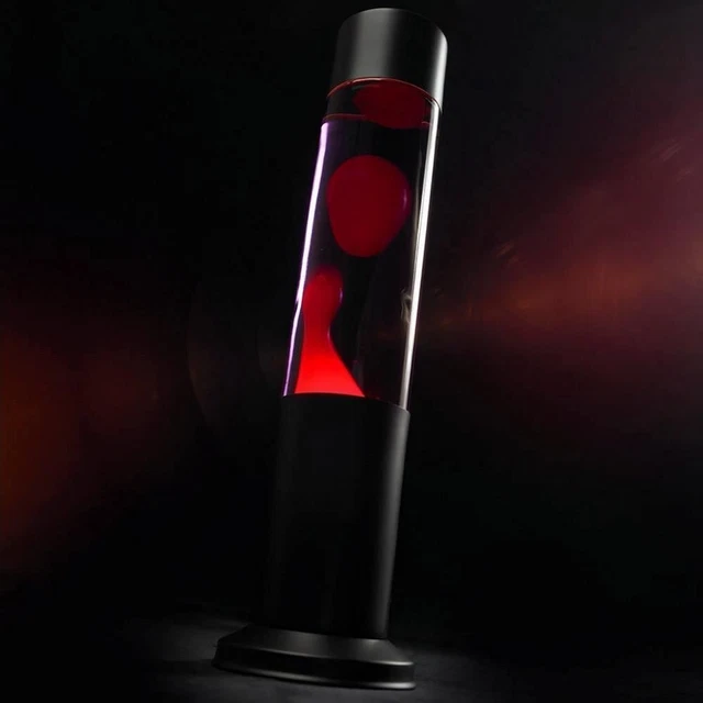NOVA LAVA LAMP Red Retro Mood Lighting Illusion Lava Shapes Relaxing Light 22.99 PicClick UK