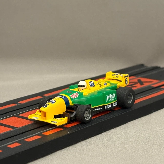 TYCO BENETTON FORD B192 F1 Car #6 Magnum 440-X2 HO Slot Car AFX In