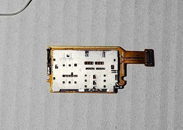 Samsung Galaxy Tab S3 9.7” SM-T820 Original Sim SD Card Reader Flex Cable Part