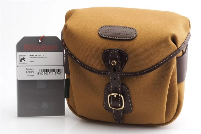 Sac Billingham 555 Mk.II Kaki Et Cuir – énorme Sac Photo Pour Reflex Et Pro – Fait Main UK