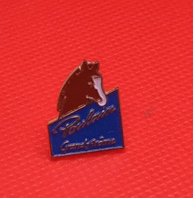 Pins Pin's Lapel Pin Badge Collection Vintage Chocolat Logo Poulain Grand-Arome