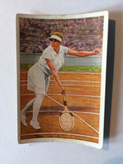 Josetti Zigaretten Bilder um 1930 Tennisweltmeister Album 4 Serie 155 Bild 1