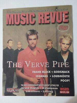 Music Revue Magazine (July 1999) Verve Pipe, Frank Black, Godsmack; RARE!