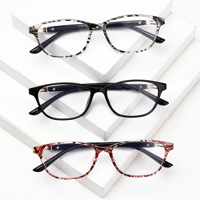 Gafas de lectura protección ocular marco ultraligero antiluz gafas
