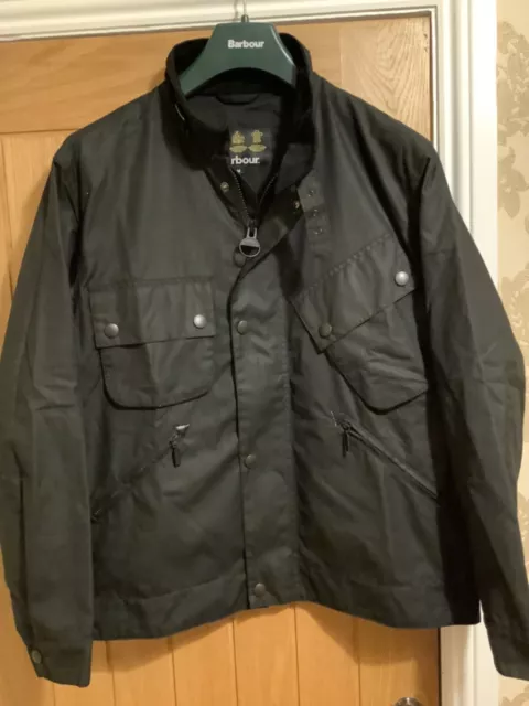 Barbour international sales nomic waxed jacket