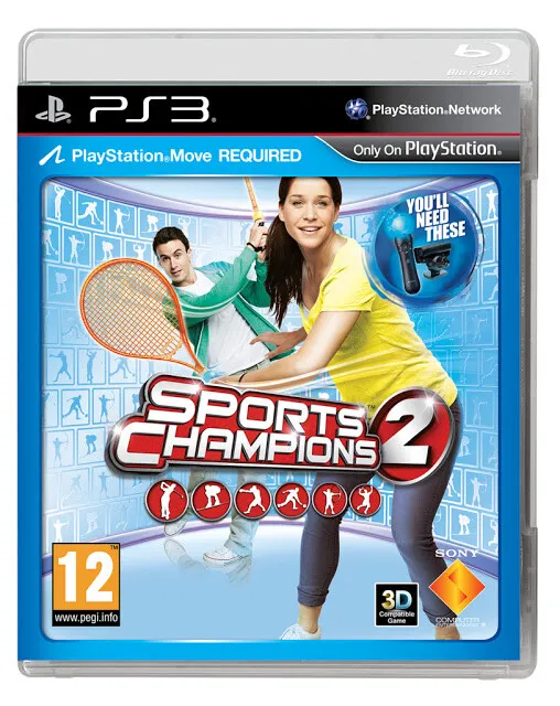 Sports Champions 2 ~ PS3 Move Game Sports/Fitness (in Good Condition)