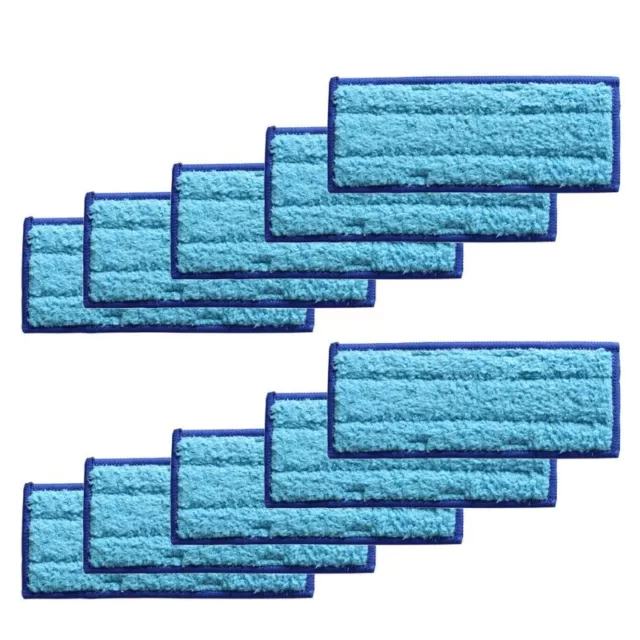 10 Pcs Wet Clean Pad Mop Pads for 240 241 Cleaner for Most Hard-Floor