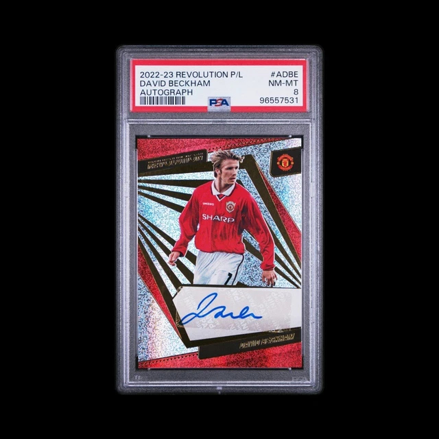 サッカー☆デビッド・ベッカム 22-23Panini 99枚限定直筆サインカード