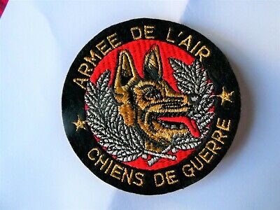Badge Métal 25mm 38mm 59mm Chien de Guerre Armée de l'Air Française Berger 