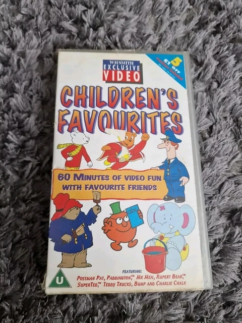 children-s-favourites-whsmith-exclusive-video-tape-vhs-paddington-mr
