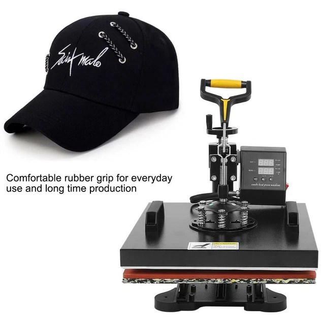 5 in 1 Heat Press Machine Heat Transfer Printer for T-shirt Mug  Plate 15x15'