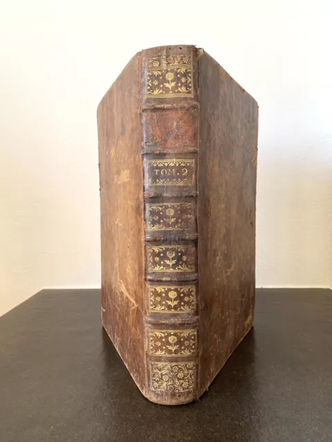 1768, Grand Dictionnaire De La Bible - old, antique book