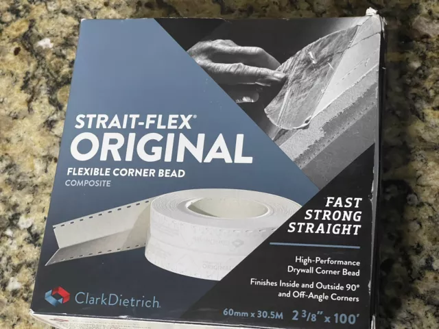 ClarkDietrich/Strait-Flex 3 Inch x 100 Ft. Mid-Flex Flexible Corner Bead