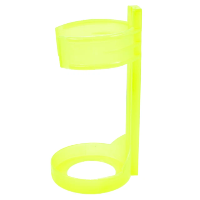 JSCARLIFE Portabottiglie Universale Per Auto In Acciaio – Sottobicchiere Adesivo Per Auto, Camion, Barca, Nero, Diametro 7,4 Cm