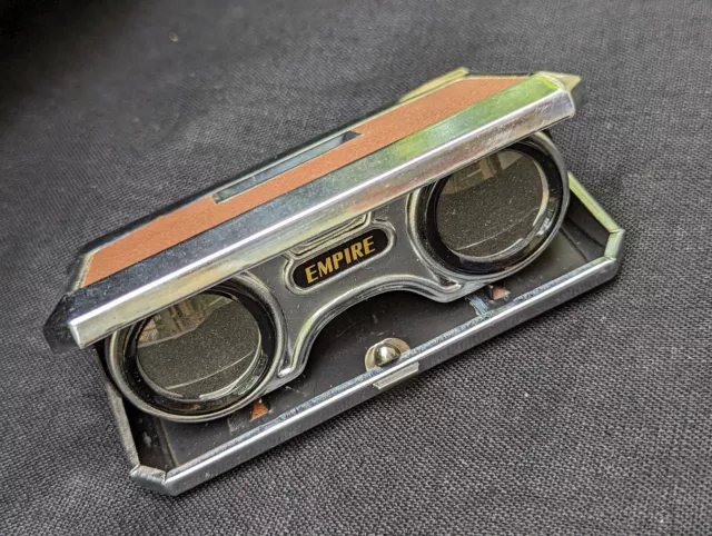 Vidrio Deportivo Empire De Colección 2.5X Hechos En Japón Binoculares Gafas Ópera Tamaño Bolsillo