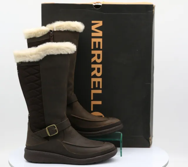 Merrell Tremblant Ezra Womens Tall Polar Boots Uk 5 Eu 38  £160 Gr