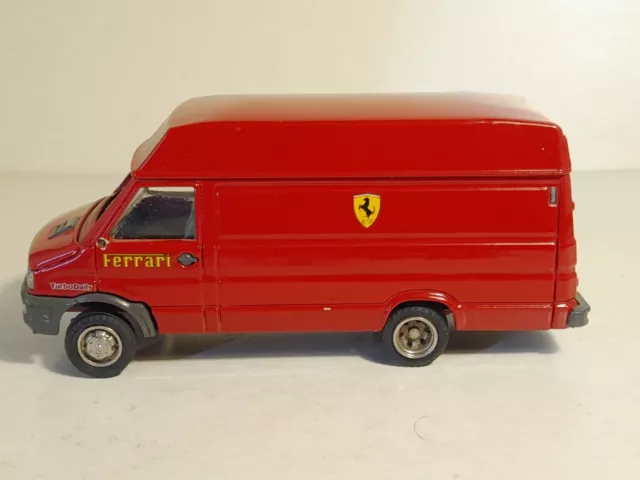 Old Cars 1:43 Iveco Turbo Daily Assistenza Ferrari Team- made in Italy - READ