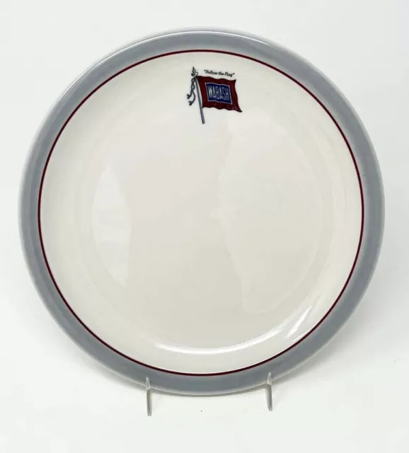 Wabash Ry Banner Pattern Dinner Plate-Mint