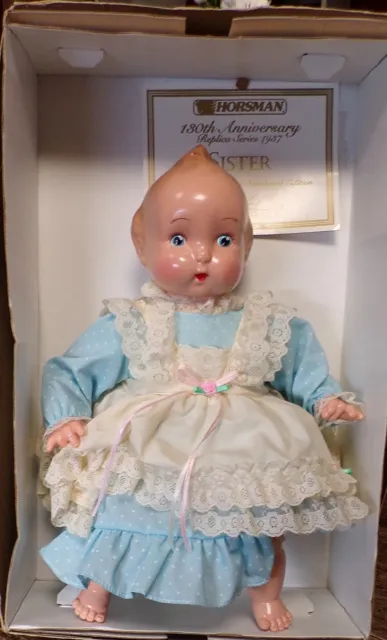 130th Anniversary Replica SISTER Doll w/Box 1995