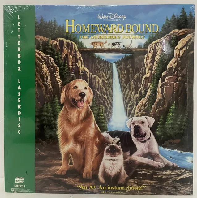 HOMEWARD BOUND: THE Incredible Journey LaserDisc (1993, Disney ...