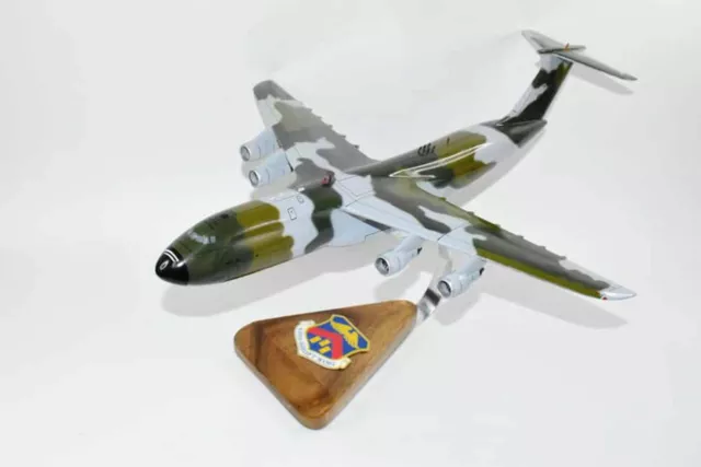 Lockheed Martin® C-5A Galaxy®, 439th Airlift Wing (Camo), 18" Mahogany Model