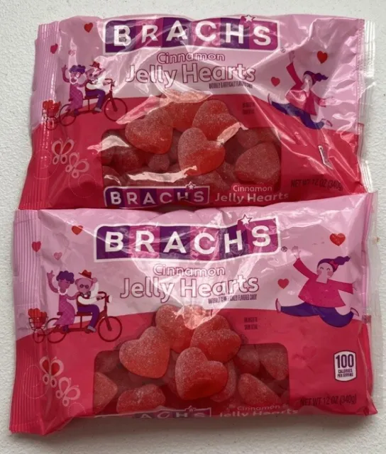 Brach's Cinnamon Jelly Hearts Candy - 12 oz Bag