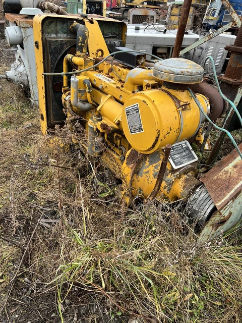caterpillar d333 power unit runs good caterpillar d333 power unit runs good