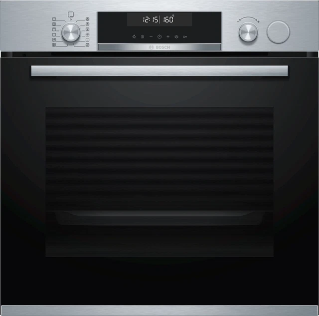 bosch four intégrable combi vapeur 71l 60cm a ecoclean inox hra558bs1 série