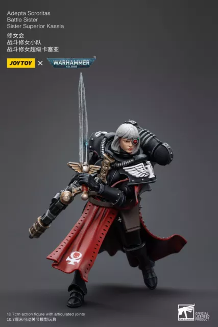 JT3877 JoyToy WARHAMMER40K 1:18 Adepta Sororitas Hermana de Batalla Superior Kassia