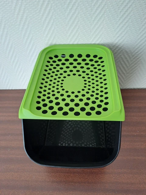 Coffre Tupperware Pour Oignons Et Ail - Neuf, Capacité 2.3 Litres, Conservation Optimale