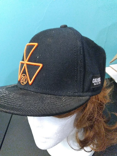Call of Duty Black Ops II 2 S/M. Fitted Hat Nuketown 2025 Blue Black Orange Cap