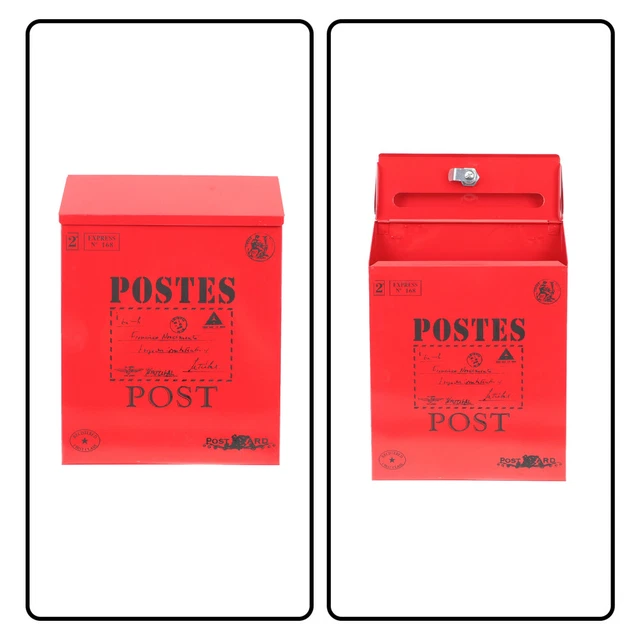Suggestion Box Wall Mounted Drop Box Wall Letter Box Office Mailboxes Decorate 5