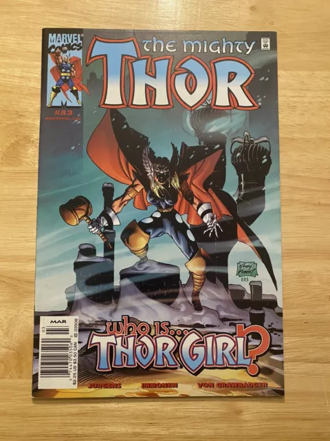 Thor #33 ~ MARVEL 2001 ~ 1st appearance THOR GIRL (Tarene) VF/NM Newsstand