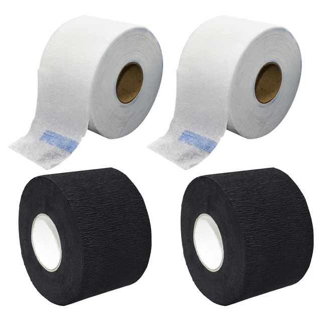 Cinta para el cuello de salón de papel elástico correa para el cuello