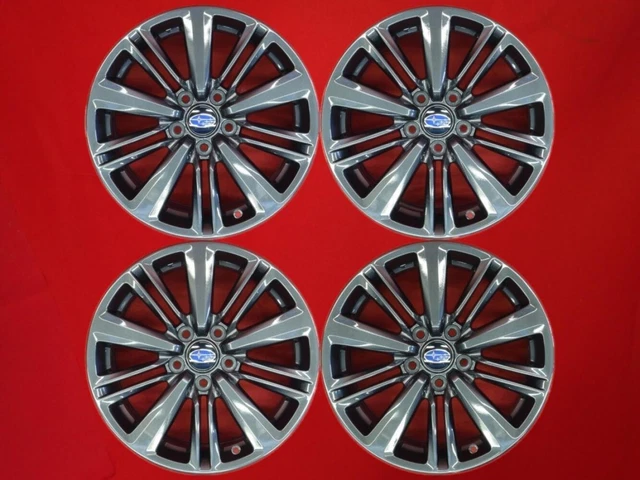 JDM WHEELS WRX 17x8J 5x114.3 55 WRX genuine 17inch (export model) Set4 ...
