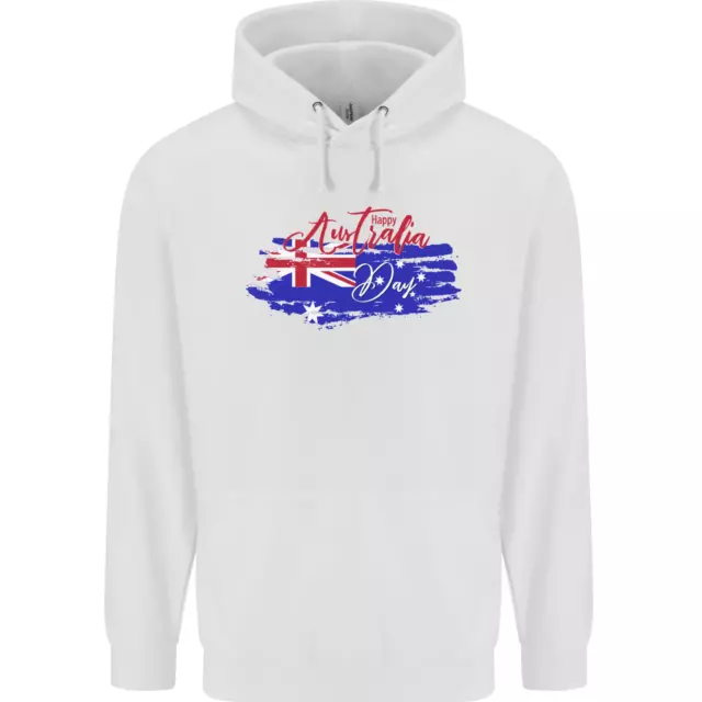 Happy Australia National Day Flag Childrens Kids Hoodie