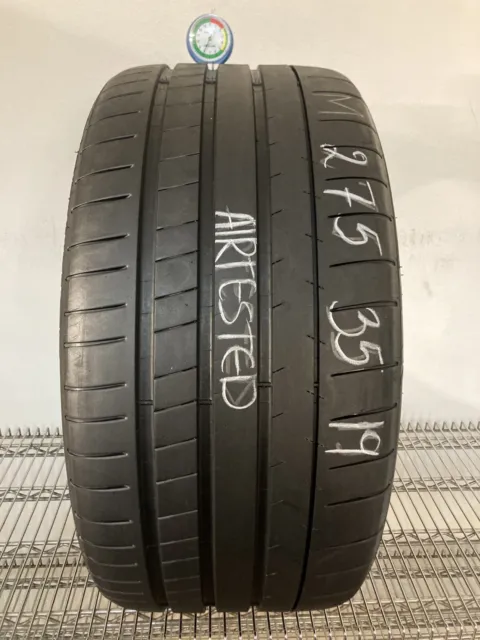 1 Tire 275 35 19 Michelin Pilot Super Sport (65-80% Tread) 100Y