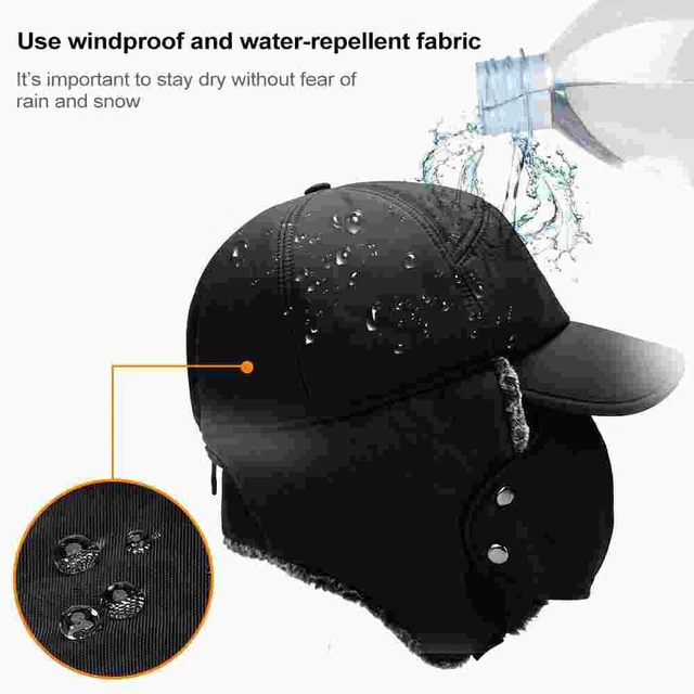 Gorro Y Bufanda De Invierno De Punto Forro Polar Calida De Esquí Para Frio Otoño 7