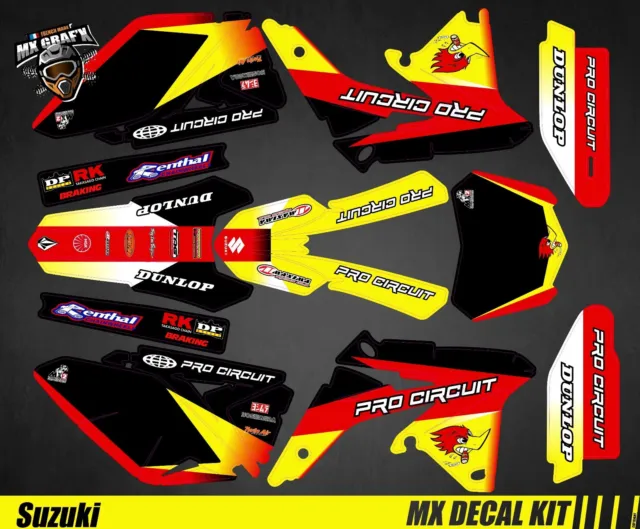 Kit Déco Moto para / MX Calcomanías Kit Para Suzuki - Pro Circuito