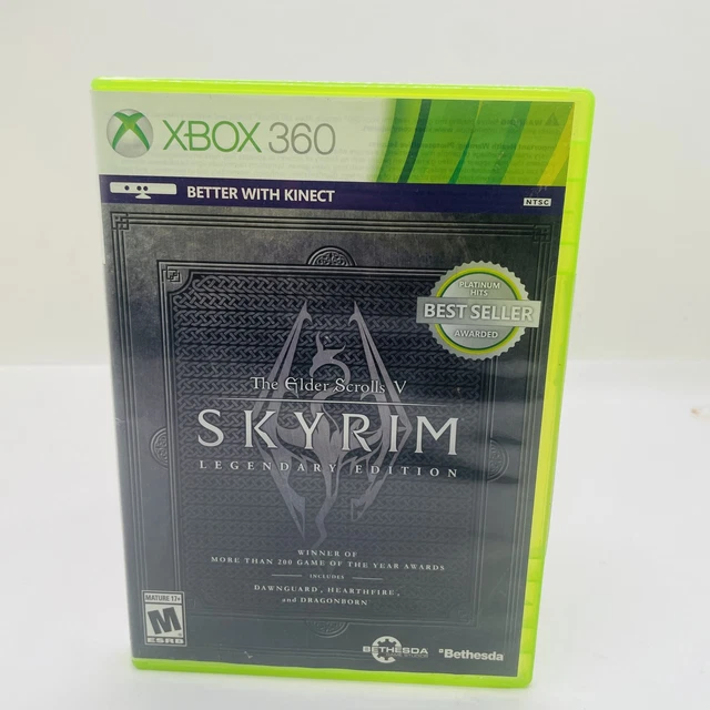 THE ELDER SCROLLS V: Skyrim - Legendary Edition (Microsoft Xbox 360 ...
