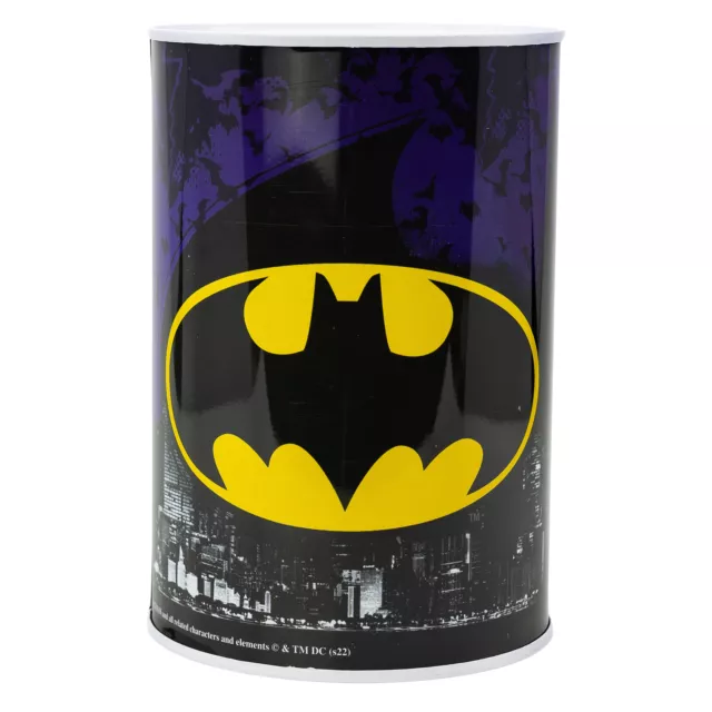Tirelire Pour Enfants en Métal Batman Icon