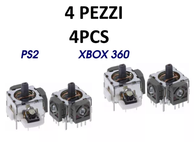 Controller Xbox 360 Joystick Analog Spare Parts Game Pad X Box 360 Stick 4PZ