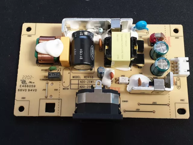 HP P24 G4 Monitor Power Supply Board AD0-25W1-A 19