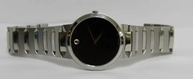 Movado Men's 0605903 Temo Stainless-Steel Bracelet Watch 84 G2 1886